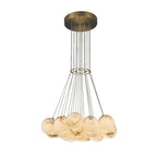 Eurofase Kepler, Chandelier , 19-light, 29'', Gold, Alabaster