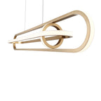 Eurofase 37039-028 Matte Gold Demark, Chandelier , 42'', Matte Gold Image 5