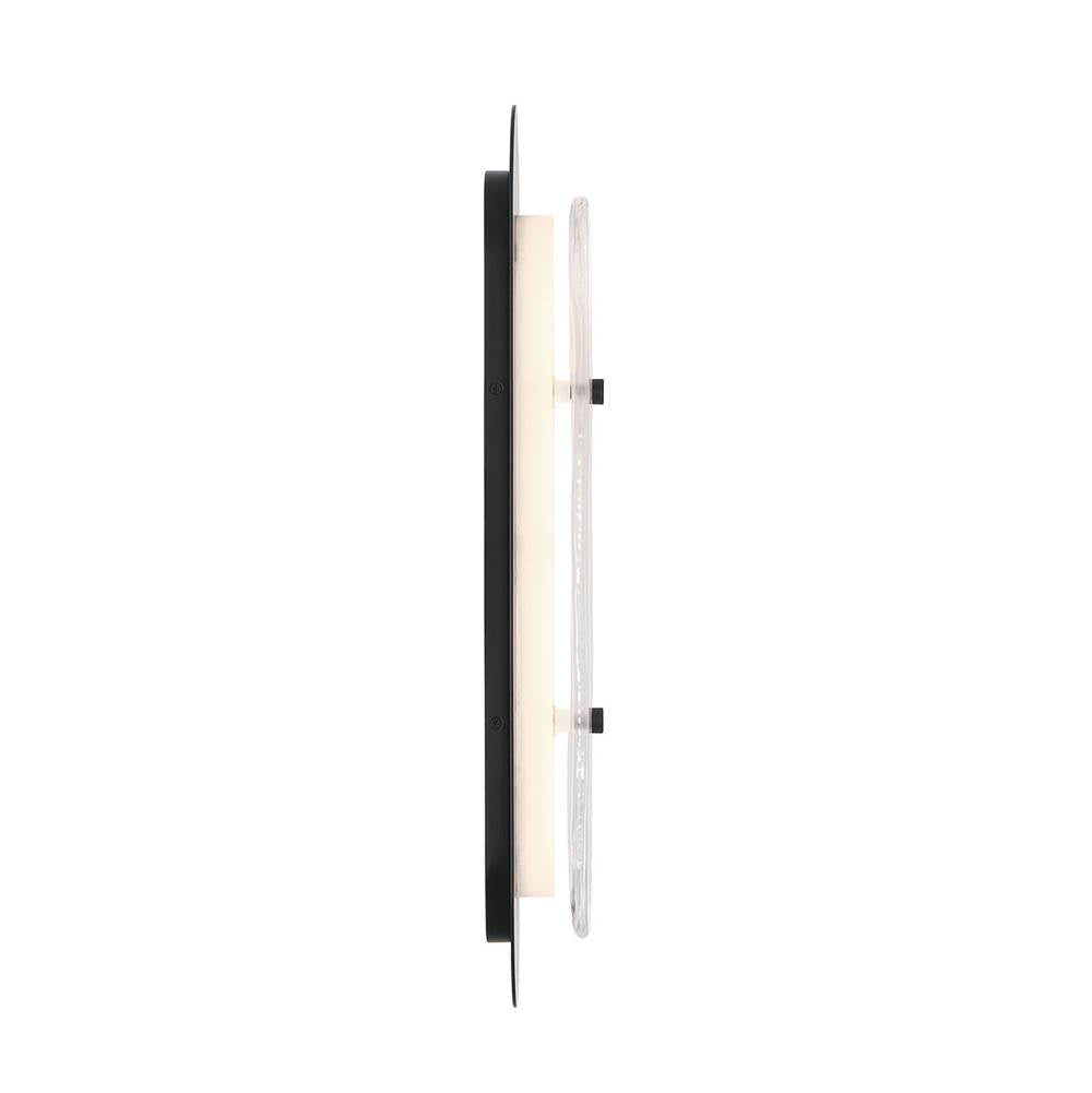 Eurofase 49173-017 Powder Coat Black Tramore, Outdoor, 22'', Powder Coat Black, Silver Glass Image 7