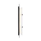 Eurofase 49173-017 Powder Coat Black Tramore, Outdoor, 22'', Powder Coat Black, Silver Glass Image 7