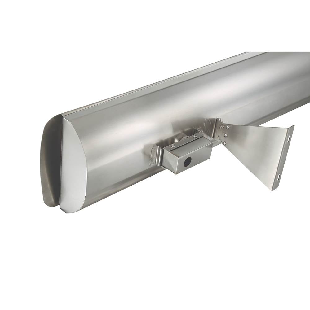 Eurofase EF60240S1 Stainless Steel Eurofase Ef60240s1 Dual Element 61 Inch 6000 Watt Electric Patio Heater Image 3