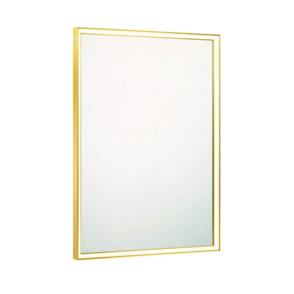 Eurofase 47565-012 Anodized Gold Nixon, Mirror , 30'' X 42'', Anodized Gold Image 2