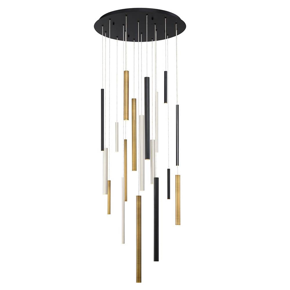 Eurofase 31445-045 Mix Santana, Chandelier , 18-light, 24'', Mix Image 1