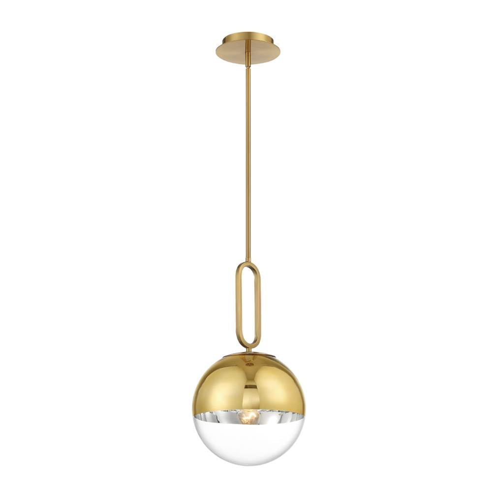Eurofase Prospect, Pendant, 10'', Gold, Clear Glass