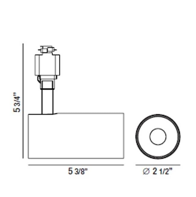 Eurofase Charlie,trk Head,led,15w,35k,b