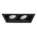 Eurofase  Multiple 26w 2 Lights Trim 20 Degree Gimbal 3000k Black/black