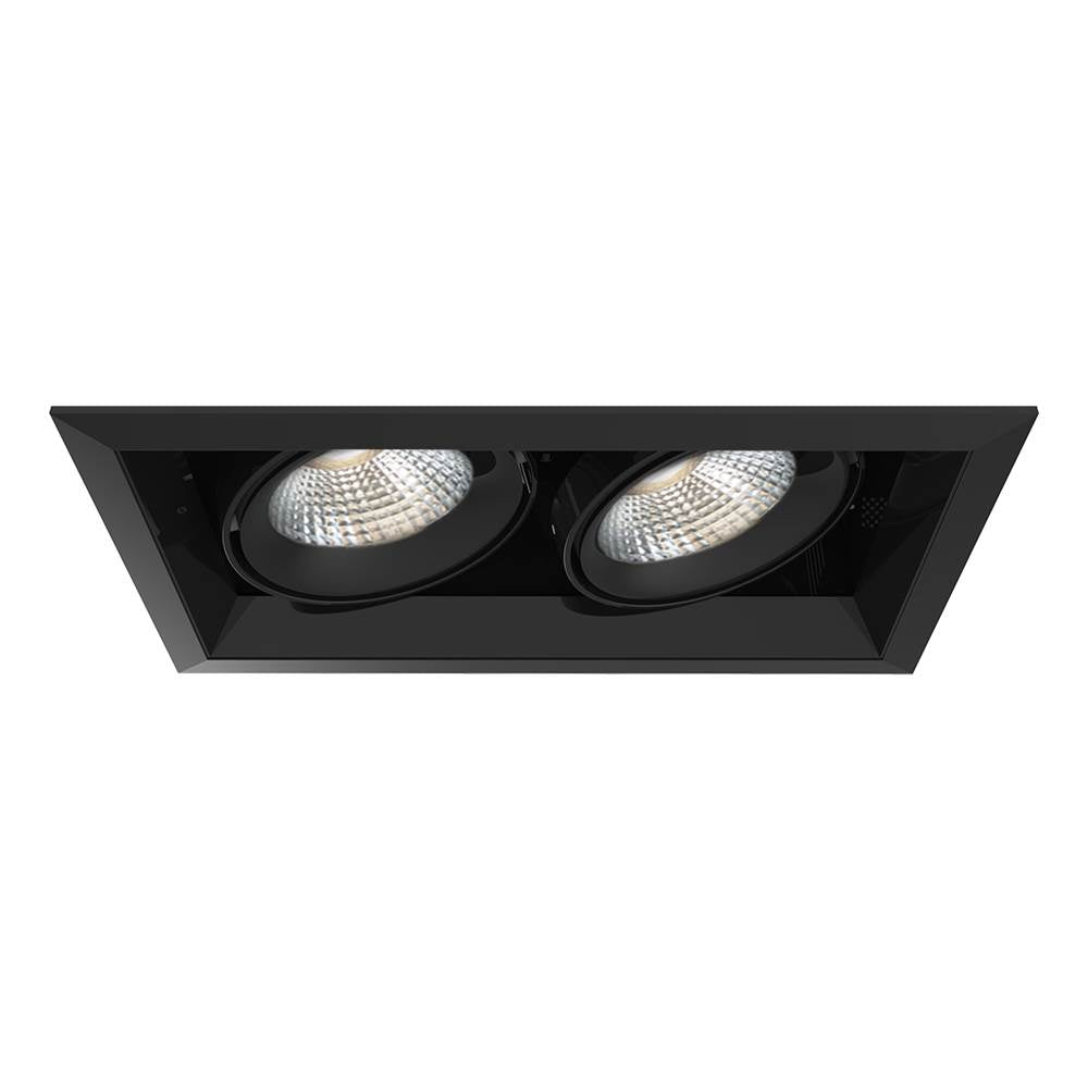 Eurofase  Multiple 26w 2 Lights Trim 20 Degree Gimbal 3000k Black/black