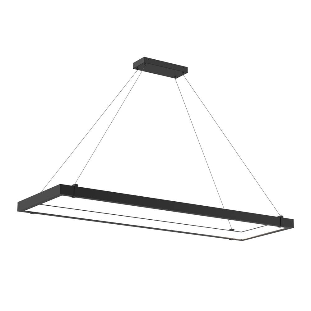 Eurofase 38138-010 Matte Black Mucci, Chandelier , 60'', Matte Black Image 1