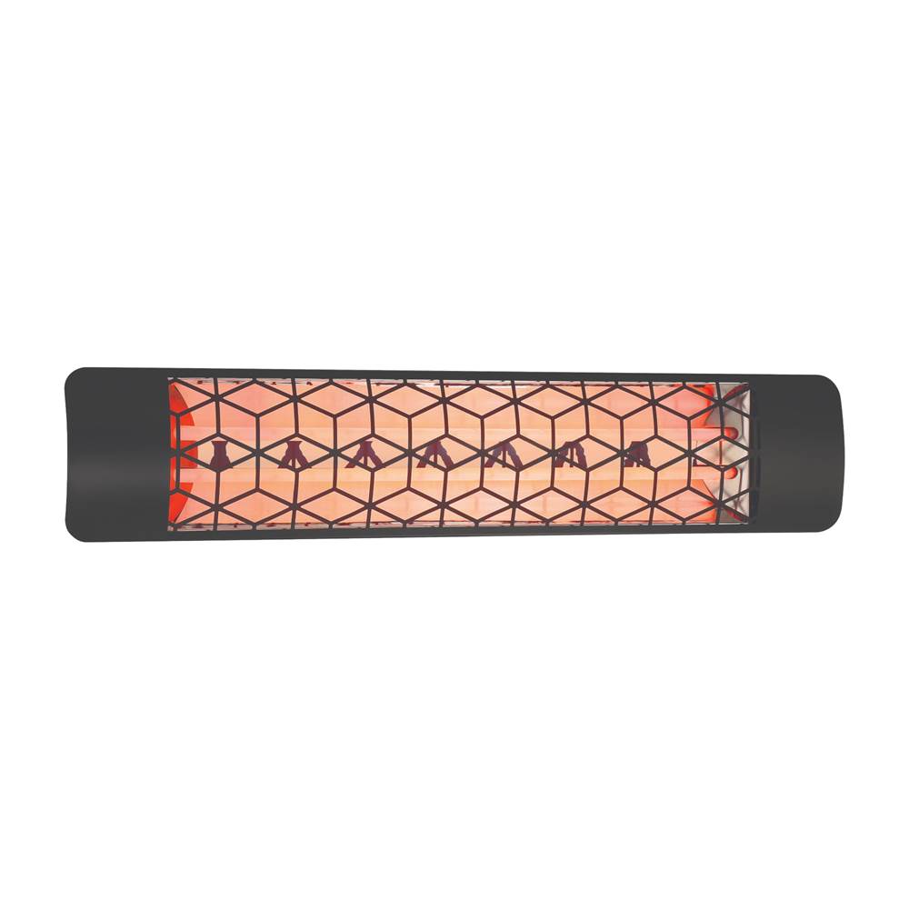 Eurofase EF50277B6 Black Eurofase Ef50277b6 Dual Element 39 Inch 5000 Watt Electric Patio Heater Image 2