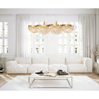 Eurofase 31831-017 Gold Mondo, Chandelier , 15-light, 10'', Gold Image 3