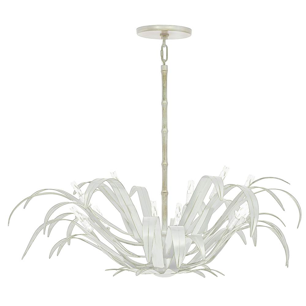 Eurofase 46432-025 Distressed White Kagra, Chandelier , 12-light, 42'', Distressed White Image 2