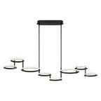 Eurofase 39421-012 Matte Black Giro, Chandelier , 8-light, 59'', Matte Black Image 1