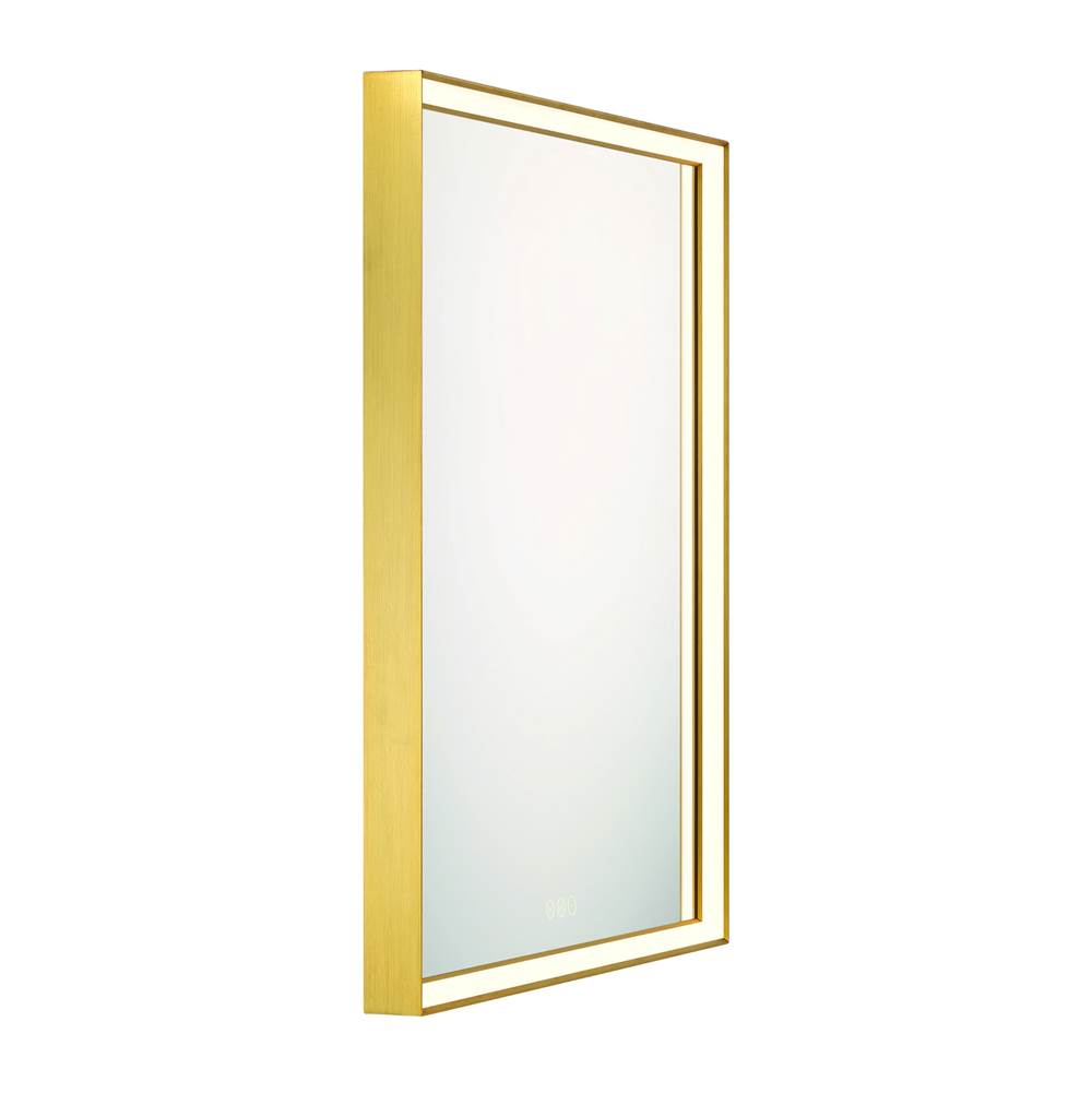Eurofase 47566-019 Anodized Gold Nixon, Mirror , 32'' X 32'', Anodized Gold Image 9