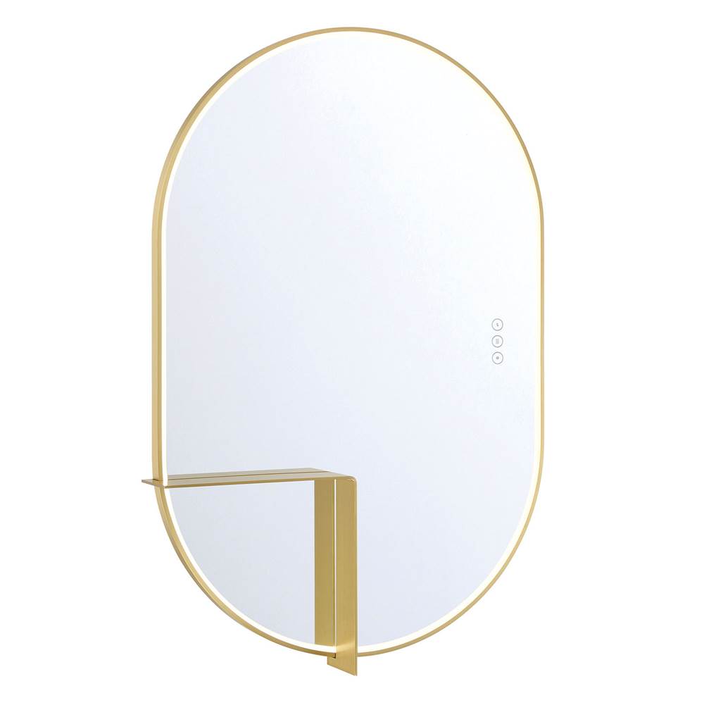 Eurofase 48520-010 Gold Linden, Mirror , 24'' X 36'', Gold Image 3