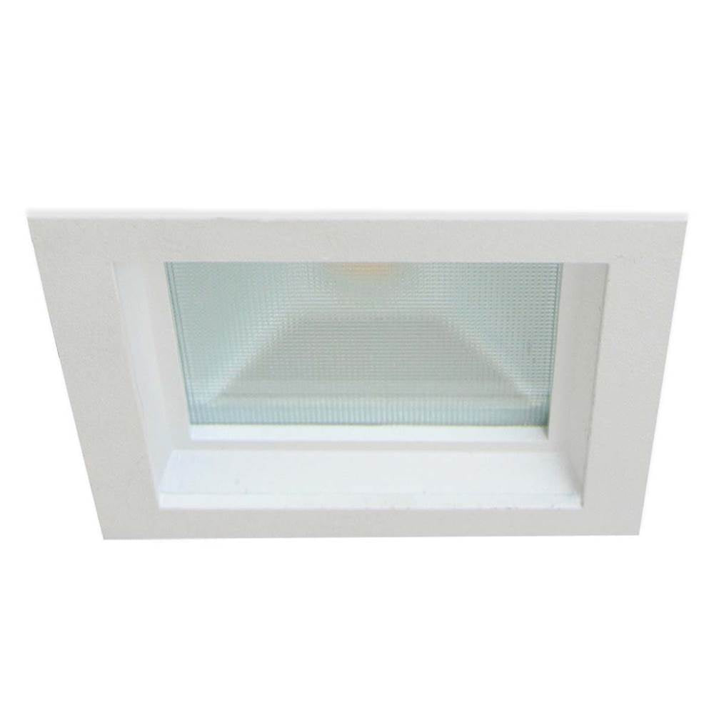 Eurofase 31903-011 White Amigo 15w 1 Light Ruound Trim Shower Downlight 3000k White Image 1