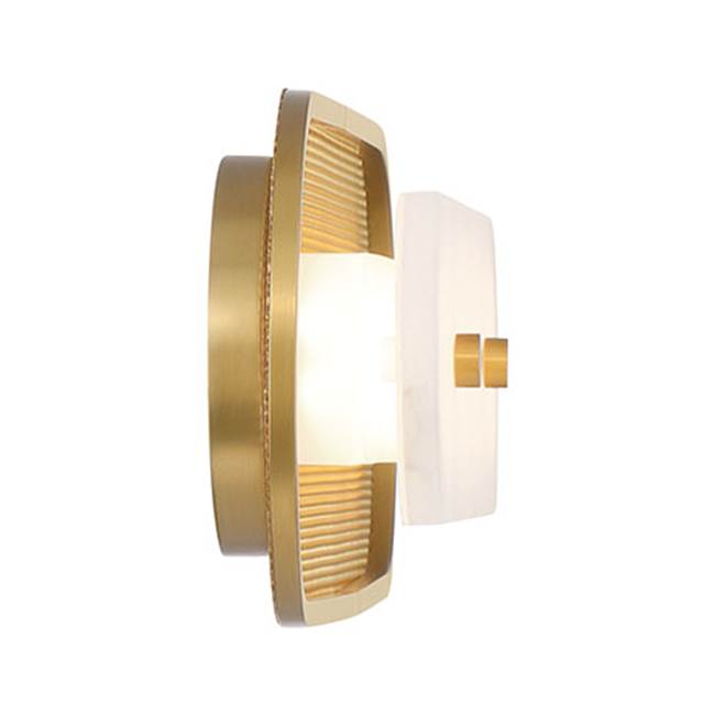 Eurofase 49172-027 Gold Tramore, Wall Sconce , 22'', Gold, Alabaster Image 7