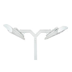 Eurofase EF3908PMDW White Eurofase Ef3908pmdw 39 Inch 8ft White Pole Mount With Double Crossbar Image 1