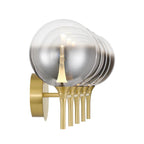 Eurofase 48919-029 Gold Iissa, Vanity, 5lt, Gold, Smoked Glass Image 1