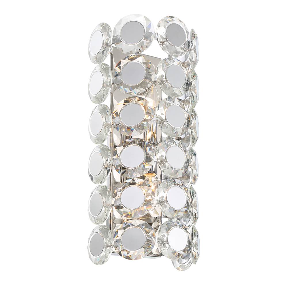 Eurofase 44283-018 Chrome Perrene, Wall Sconce, 2-light, 19'', Chrome, Clear Glass Image 8