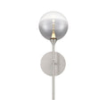 Eurofase 48911-023 Satin Nickel Iissa, Wall Sconce, 19'', Satin Nickel, Smoked Glass Image 1