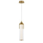 Eurofase 45716-027 Gold Espada, Pendant, 20'', Gold, Clear Glass Image 3