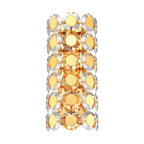 Eurofase 44283-023 Gold Perrene, Wall Sconce, 2-light, 19'', Gold, Clear Glass Image 4