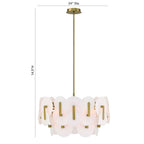 Eurofase 47209-015 Gold Nuvola, Chandelier , 24'', Gold Image 1