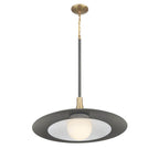 Eurofase 46785-039 Matte Grey Welsh, Pendant, 30'', Matte Grey, White Glass Image 4
