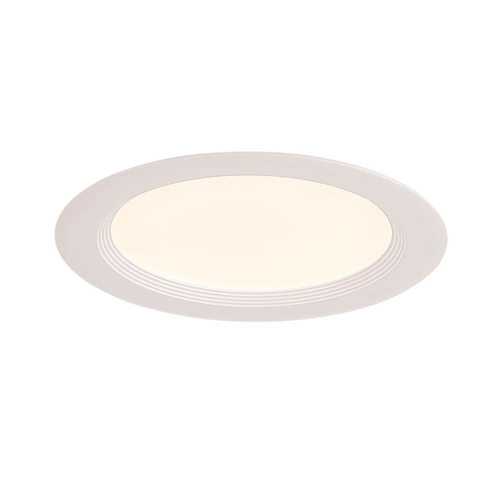 Eurofase Midway 6'' Slim 12w 1 Light Round Trim 5cct White