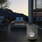 Eurofase 46627-018 Matte Black Wallis, Outdoor, 22'', Matte Black, Grey Rope Image 5