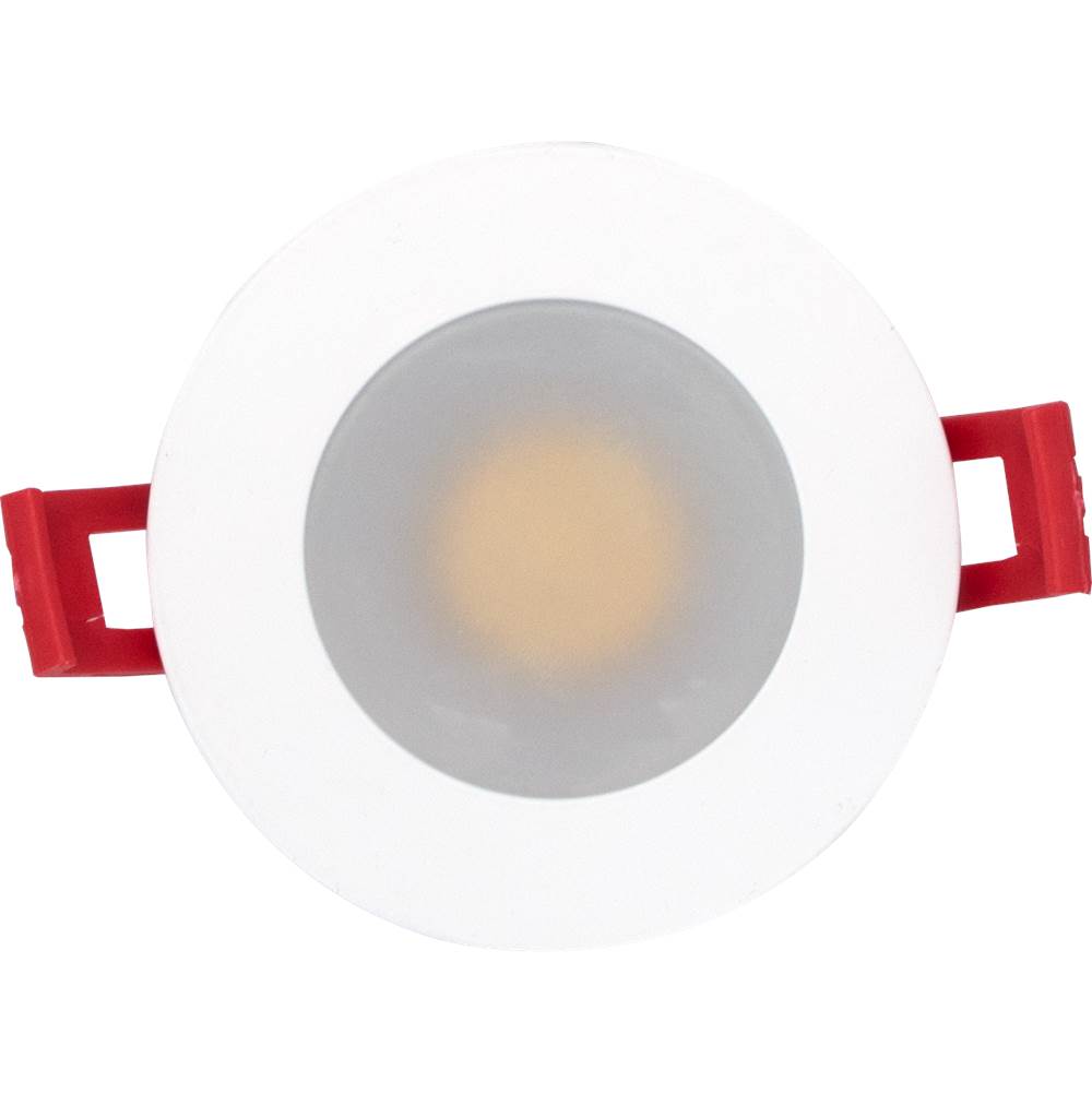 Eurofase 47204-010 White Midway 2'' Lensed 8w 1 Light Round Trim 5cct White Image 2