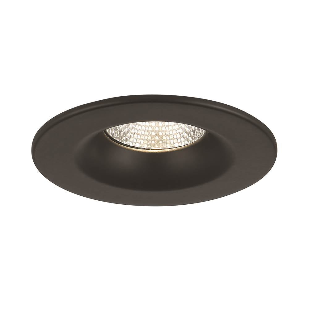 Eurofase Midway 3.5'' 12w 1 Light Round Trim 5cct Black