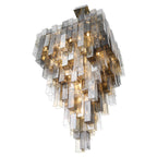 Eurofase 47913-011 Chrome Altesa, Chandelier, 46-light, 59'', Chrome, Mixed Glass Image 1