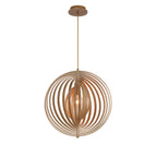 Eurofase 31873-017 Wood Abruzzo, Pendant , 20'', Wood Image 1