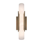 Eurofase Venna, Wall Sconce , 16'', Antique Brass, Alabaster