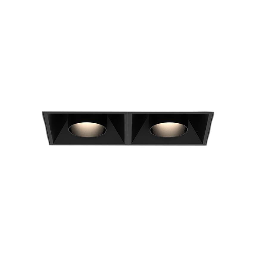 Eurofase Bravo 10w 2 Light White Trimless Snoot Gimbal Wide 3000k Frosted Lens