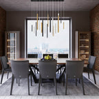 Eurofase Santana, Chandelier , 18-light, 42'', Mix