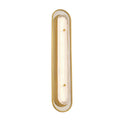 Eurofase 49174-014 Gold Tramore, Wall Sconce, 30'', Gold, Silver Glass Image 1