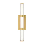 Eurofase Fayton, Outdoor, 21'', Matte Gold, Clear Glass