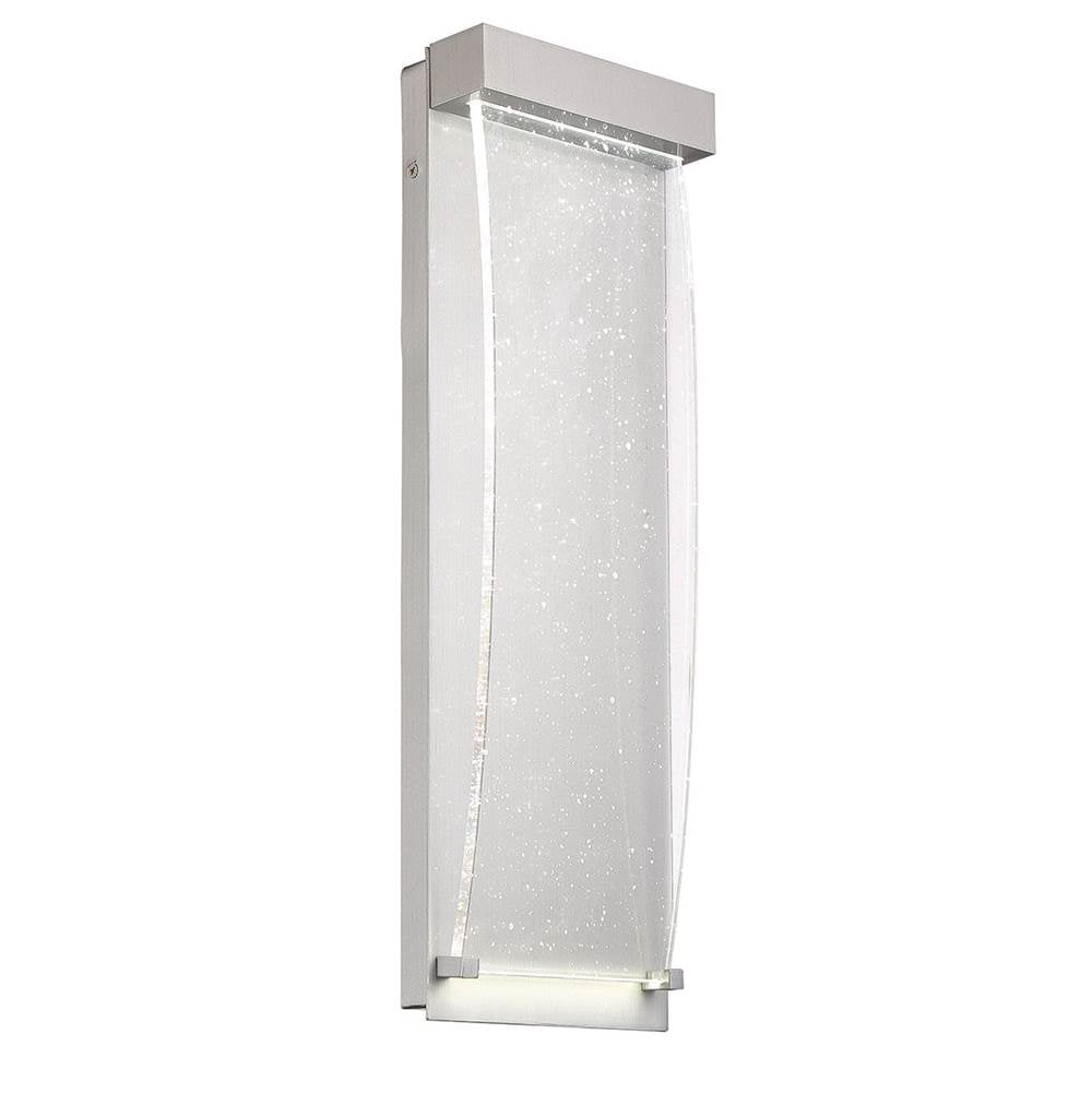 Eurofase 35888-024 Matte Silver Kabo, Outdoor, 20'', Matte Silver, Clear Glass Image 1