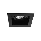 Eurofase 28722-30-021 Black Amigo 15w 1 Light Square Trim Gimbal 3000k Black Image 2