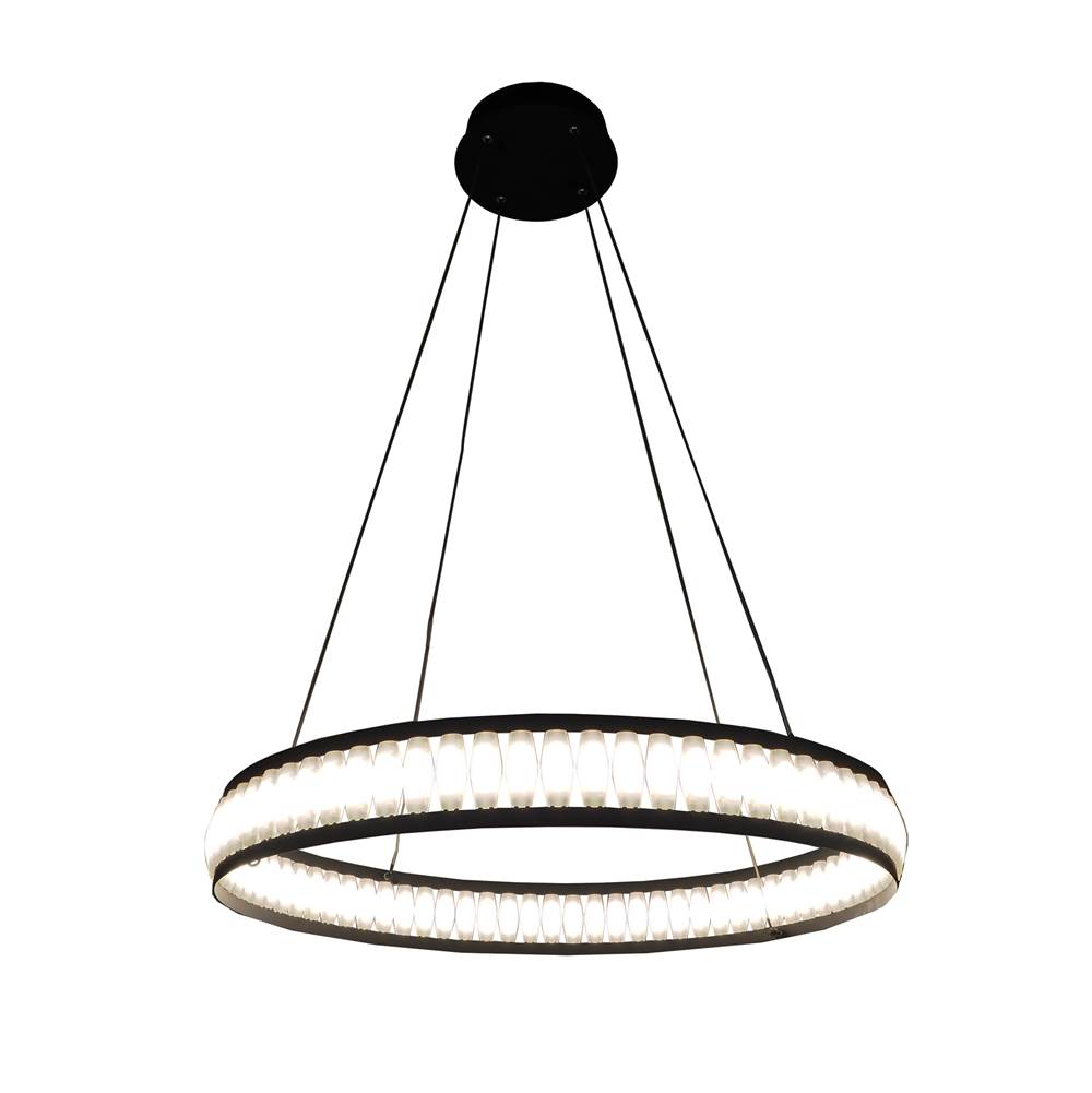 Eurofase 37091-019 Matte Black Forster, Pendant , 28'', Matte Black Image 2