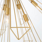 Eurofase 43863-027 Matte Gold Dendelio, Chandelier , 13-light, 30'', Matte Gold Image 2