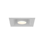 Eurofase Bravo 15w 1 Light White Trim Snoot Gimbal Wide 2700k Clear Lens