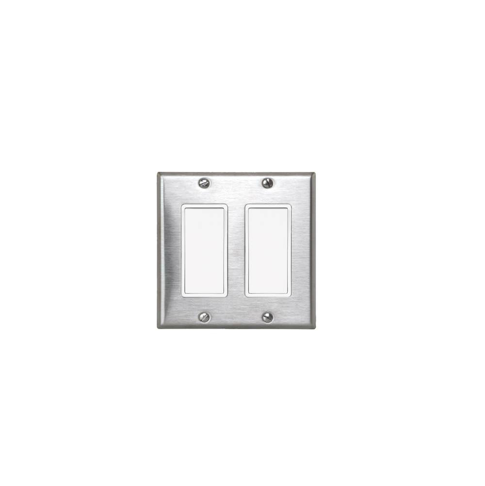 Eurofase EFSSPS2 Stainless Steel Eurofase Efssps2 On/off Switch With Stainless Steel Plate And Box Image 1