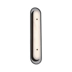 Eurofase 49444-025 Matte Black Tramore, Wall Sconce , 30'', Matte Black, Alabaster Image 1