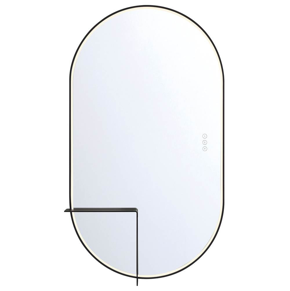 Eurofase 48521-024 Matte Black Linden, Mirror , 24'' X 42'', Matte Black Image 7