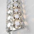 Eurofase 44283-018 Chrome Perrene, Wall Sconce, 2-light, 19'', Chrome, Clear Glass Image 4
