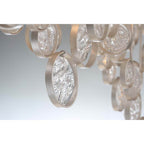 Eurofase 34030-011 Chrome Trento, Chandelier, 7-light, 25'', Chrome, Clear Glass Image 5