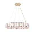 Eurofase Belmont, Chandelier, 12-light, 37'', Antique Brass, White Glass